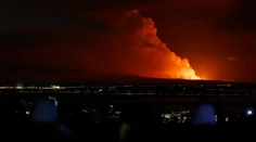 Ďalšia erupcia na Islande. Láva začala vyvierať opäť na polostrove Reykjanes