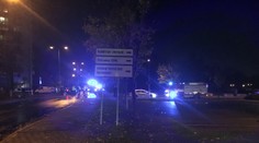 Požiar pri železničnej stanici v Bratislave