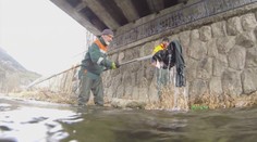 Časť tovaru z havarovanej dodávky skončila vo Váhu. Kto má teraz upratať neporiadok?