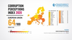 Slovensko sa opäť prepadlo v rebríčku korupcie. Sme piata najhoršia krajina v EÚ a 60. vo svete
