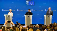 Zelenskyj sa na summite v Bruseli poďakoval lídrom EÚ a vyzval na urýchlenie dodávok zbraní