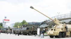 V centre Bratislavy je vojenská technika