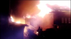 Obrovský požiar. Vyhorela polovica rómskej osady pri Bardejove