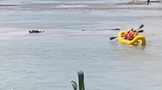 VIDEO: Ľudí vystrašilo vo vode nehybné telo. Záchranári zostali v šoku, keď sa pohlo