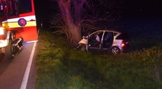 Mladý muž vletel pri Piešťanoch s autom do stromu. Nepomohol mu ani airbag, napriek snahe záchranárov zahynul