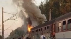 Po požiari vlaku už obnovili dopravu medzi Galantou a Šaľou