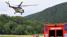 Slovensko vyslalo do Česka vrtuľník na pomoc pri požiari v Českom Švajčiarsku