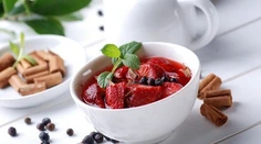 Jahodové gazpacho