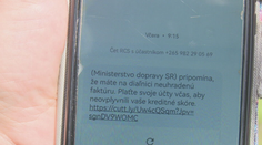 Slovákom začali chodiť SMS o podlžnostiach za používanie diaľnice. Pozor, ide o podvod