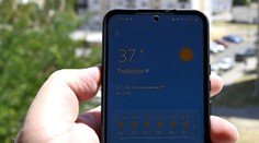 Najvyššiu teplotu včera namerali v dvoch obciach. Jedna je len kúsok za Bratislavou