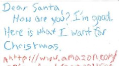 Takýto list Santa ešte zrejme nikdy nedostal