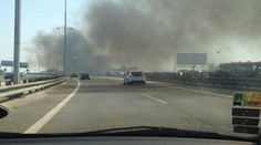 Chaos na Prístavnom moste spôsobil hustý dym z lokomotív