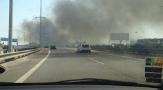 Chaos na Prístavnom moste spôsobil hustý dym z lokomotív
