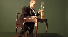 Mechanický Putin ide do dražby