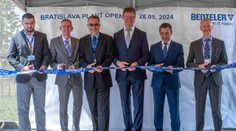 BENTELER slávnostne otvoril svoj nový závod v Bratislave
