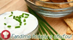 HOKEJOVÝ RECEPT NA DNES: Krémový dip z kozieho syra