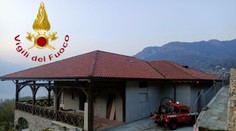 Talianski hasiči zlikvidovali požiar vo vile moderátora ruskej štátnej televízie