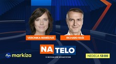 Hosťami relácie Na telo budú Veronika Remišová a Richard Raši