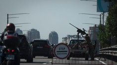 Kyjev čelil niekoľkým vlnám dronových útokov