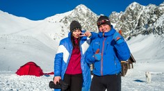 Šialené! Jano Tribula spal s Katkou Knechtovou pod Lomnickým štítom