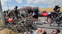 TdF: Reštartovanú 3. etapu vyhral Rodriguez, Sagan sa oblieka do bieleho