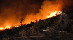 Horiace peklo! Na Semeteši pri Turzovke horeli stovky hektárov lesa