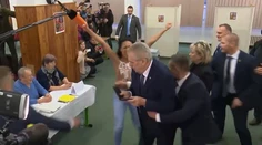 Na českého prezidenta sa vrhla polonahá aktivistka: "Zeman je Putinova štetka," kričala