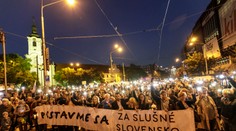 Za slušné Slovensko opäť pochodovalo niekoľko tisíc ľudí