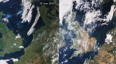 Ako horúčavy zmenili Európu: Pozrite sa na satelitné snímky PRED a PO
