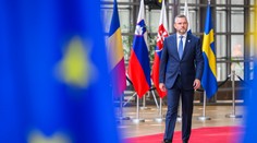 Peter Pellegrini sa na samite EÚ stretol s Volodymyrom Zelenským