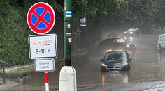 VIDEO: V bratislavskej Karlovej Vsi sa náhle zotmelo. Silné krupobitie vystrašilo miestnych