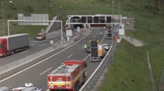 Ďalšia nehoda na D1, iba 19-ročný mladík čelne vrazil do tunela