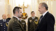 Vojakovi z Afganistanu sa dostalo veľkej pocty od prezidenta