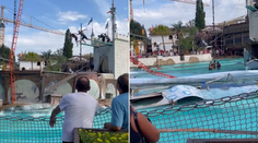 VIDEO: Atrakcia sa úplne rozpadla. Nešťastie v nemeckom zábavnom parku si vyžiadalo sedem zranených