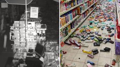 VIDEO: Drogériu v Humennom našli ráno ako po výbuchu. Bezpečnostná kamera zaznamenala šokujúci priebeh skazy