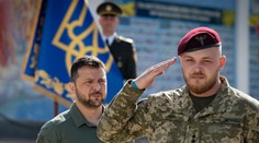 Volodymyr Zelenskyj navštívil špeciálne jednotky pri Bachmute