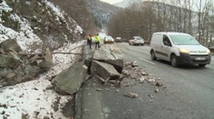 Pod Strečnom padol obrovský balvan. Následky mohli byť fatálne