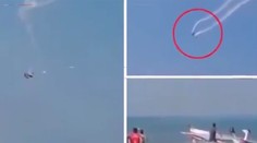 Ďalšia zrážka lietadiel na šou! Zomrel pilot, druhý stihol vyskočiť
