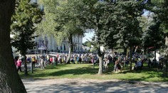 FOTO: Púť v Šaštíne, mesto je pod taktovkou polície