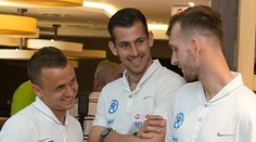 Kozák privítal na zraze pred zápasom s Litvou 16 hráčov