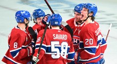 VIDEO: Jubilejný gól aj bod. Slafkovského v poslednom zápase sezóny vyhlásili za druhú hviezdu