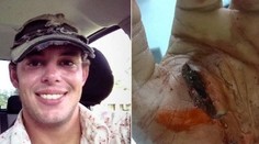 Toto nebol dobrý nápad. Ťahal aligátora za chvost, takmer prišiel o ruku