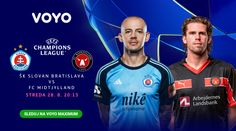 Slovensko môže mať ďalší klub v Lige majstrov. Mimoriadne očakávaný duel uvidíte na Voyo