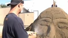 Nevídané umenie: Sochári z Michaloviec modelovali z 50 ton piesku