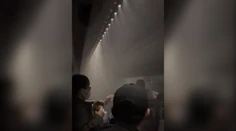 VIDEO: Takto to vyzeralo na palube horiaceho lietadla na letisku v Tokiu