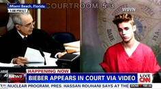 Video zo súdu: Bieber skrotol ako baránok