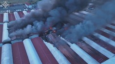 VIDEO: Rusko tvrdí, že v Odese útočilo na vojenské objekty. Zábery dokazujú, že zničené boli tisícky ton obilia