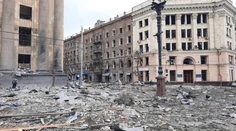 OBRAZOM: Najzasiahnutejšie mesto Ukrajiny: V Charkove sú poškodené budovy aj cesty, hlásia desiatky mŕtvych a stovky zranených