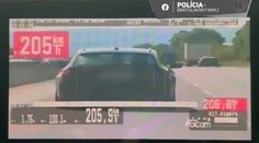 VIDEO: Bláznivá jazda 20-ročného mladíka. Na BMW uháňal vyše 200-kilometrovou rýchlosťou