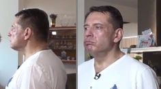 Kloktať a prehĺtať: Expremiér Paroubek robí v relácii o chudnutí bizarné cviky